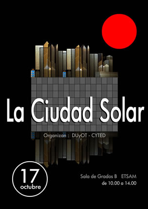 afiche seminario la Ciudad Solar 17.10.12